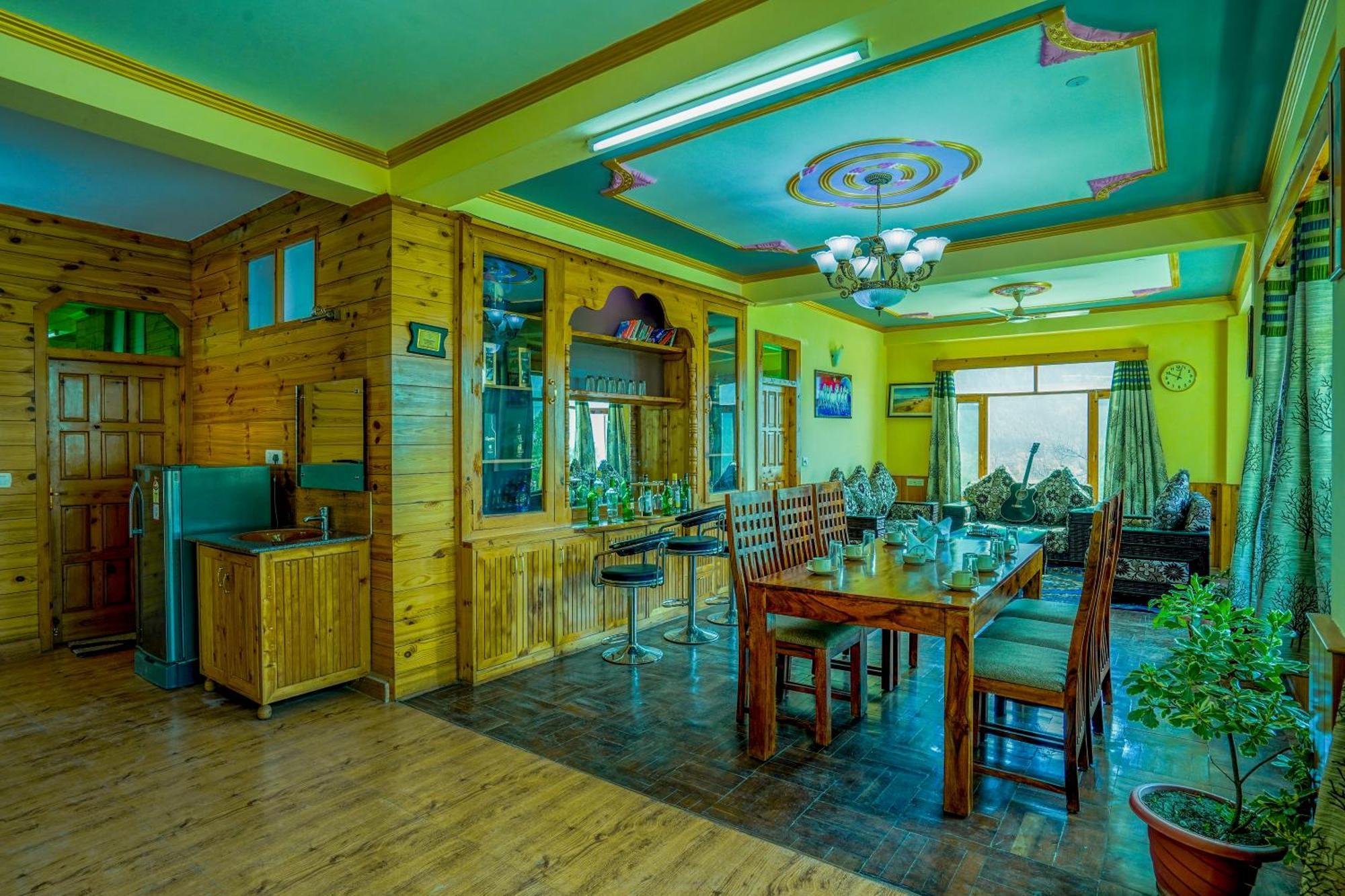 Woods Villa Cottage, Manali Buitenkant foto