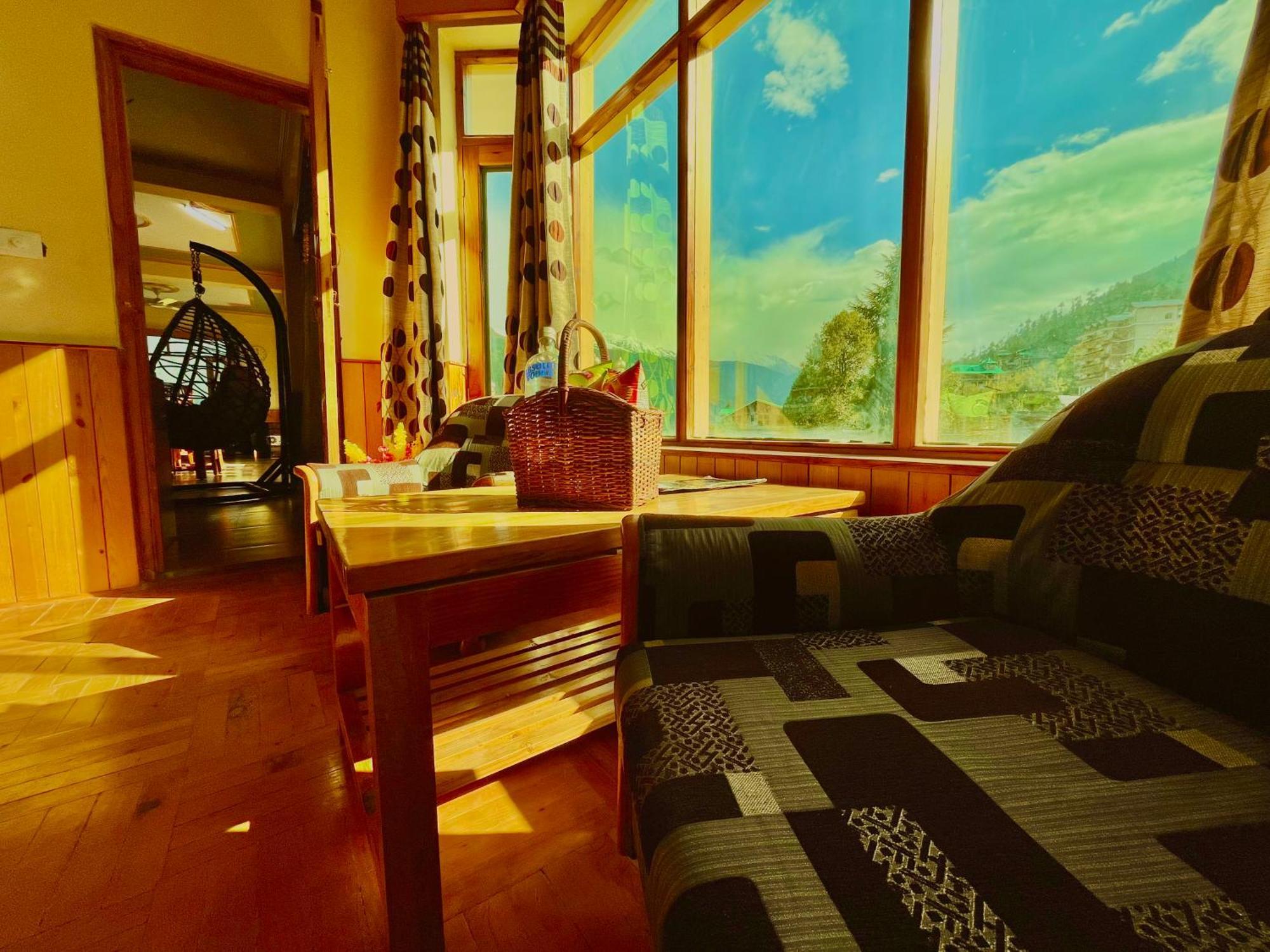 Woods Villa Cottage, Manali Buitenkant foto