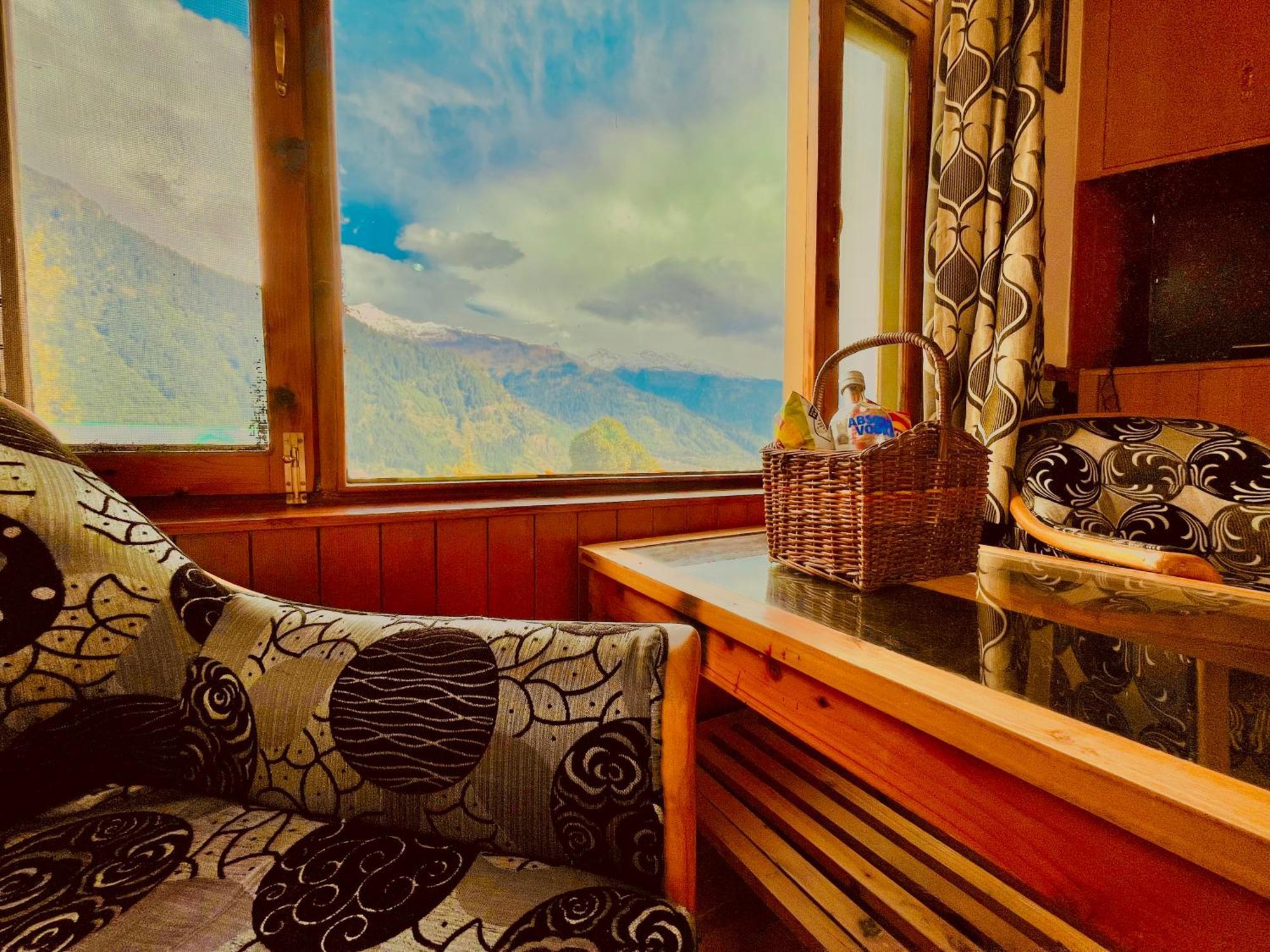 Woods Villa Cottage, Manali Buitenkant foto