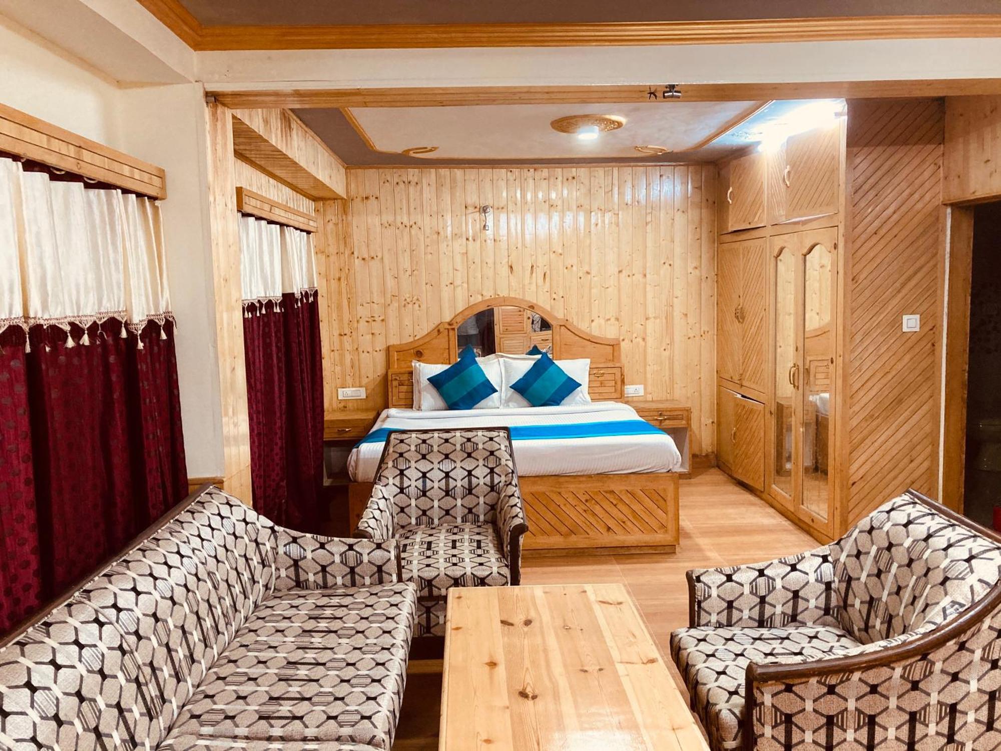 Woods Villa Cottage, Manali Buitenkant foto