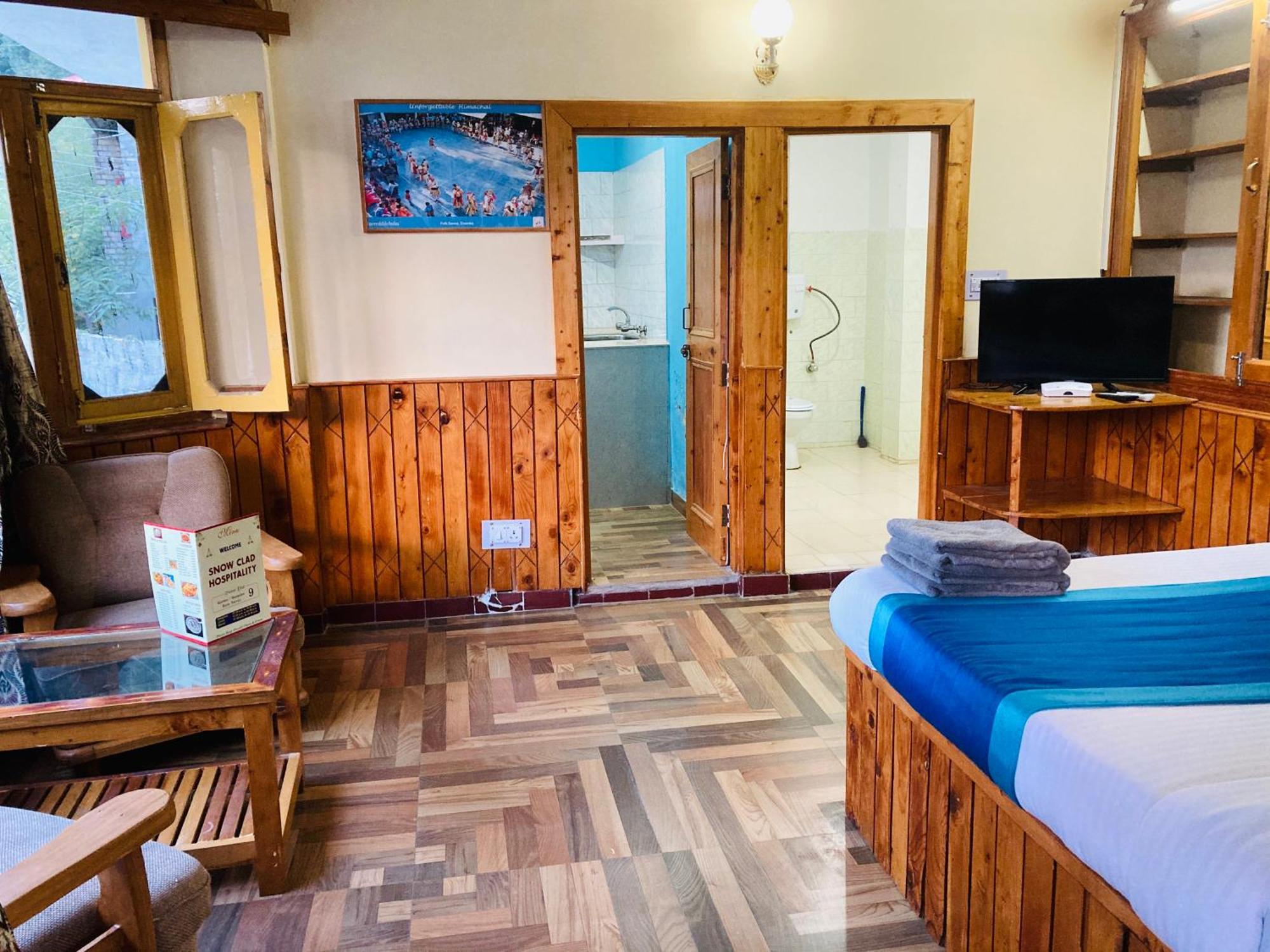 Woods Villa Cottage, Manali Buitenkant foto