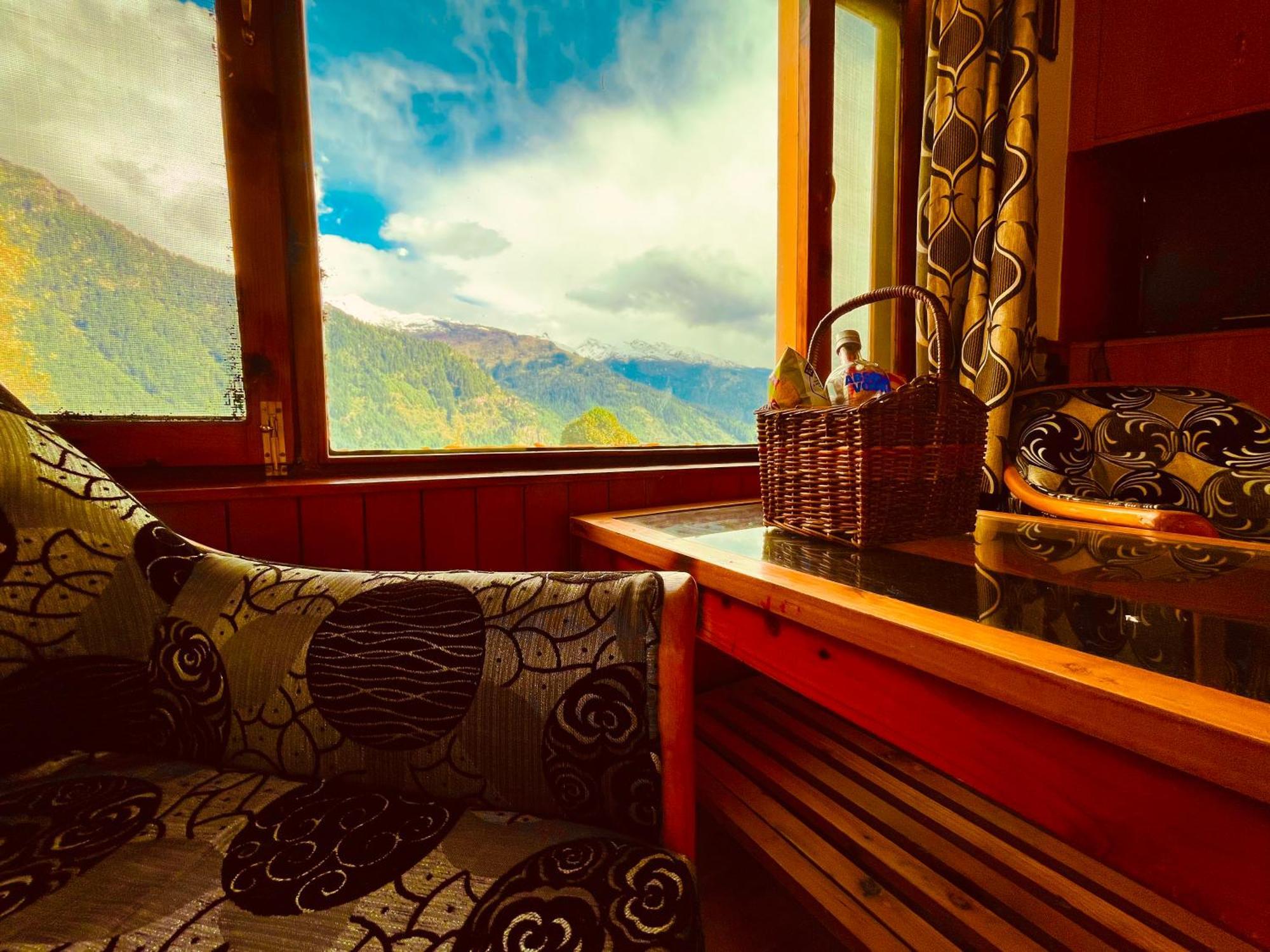Woods Villa Cottage, Manali Buitenkant foto