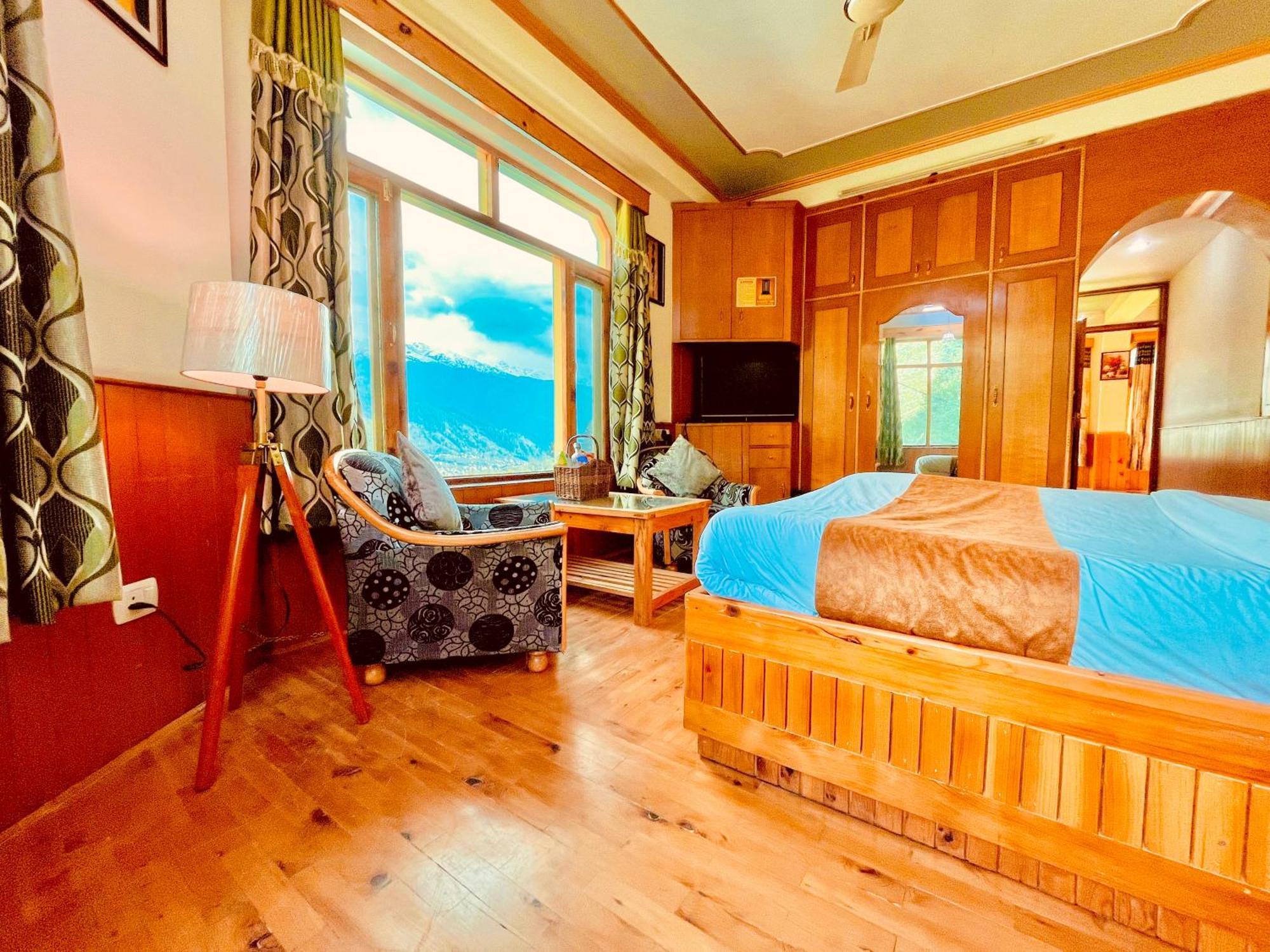 Woods Villa Cottage, Manali Buitenkant foto