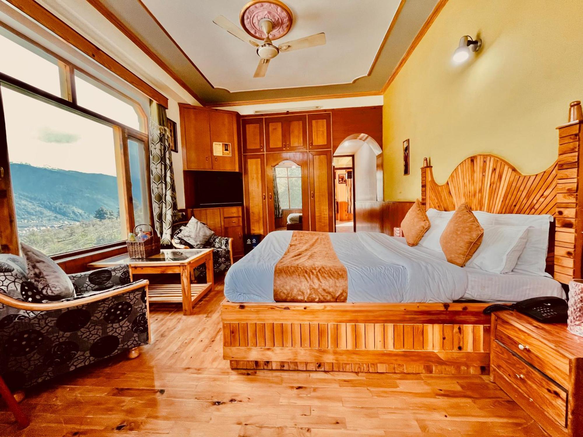 Woods Villa Cottage, Manali Buitenkant foto