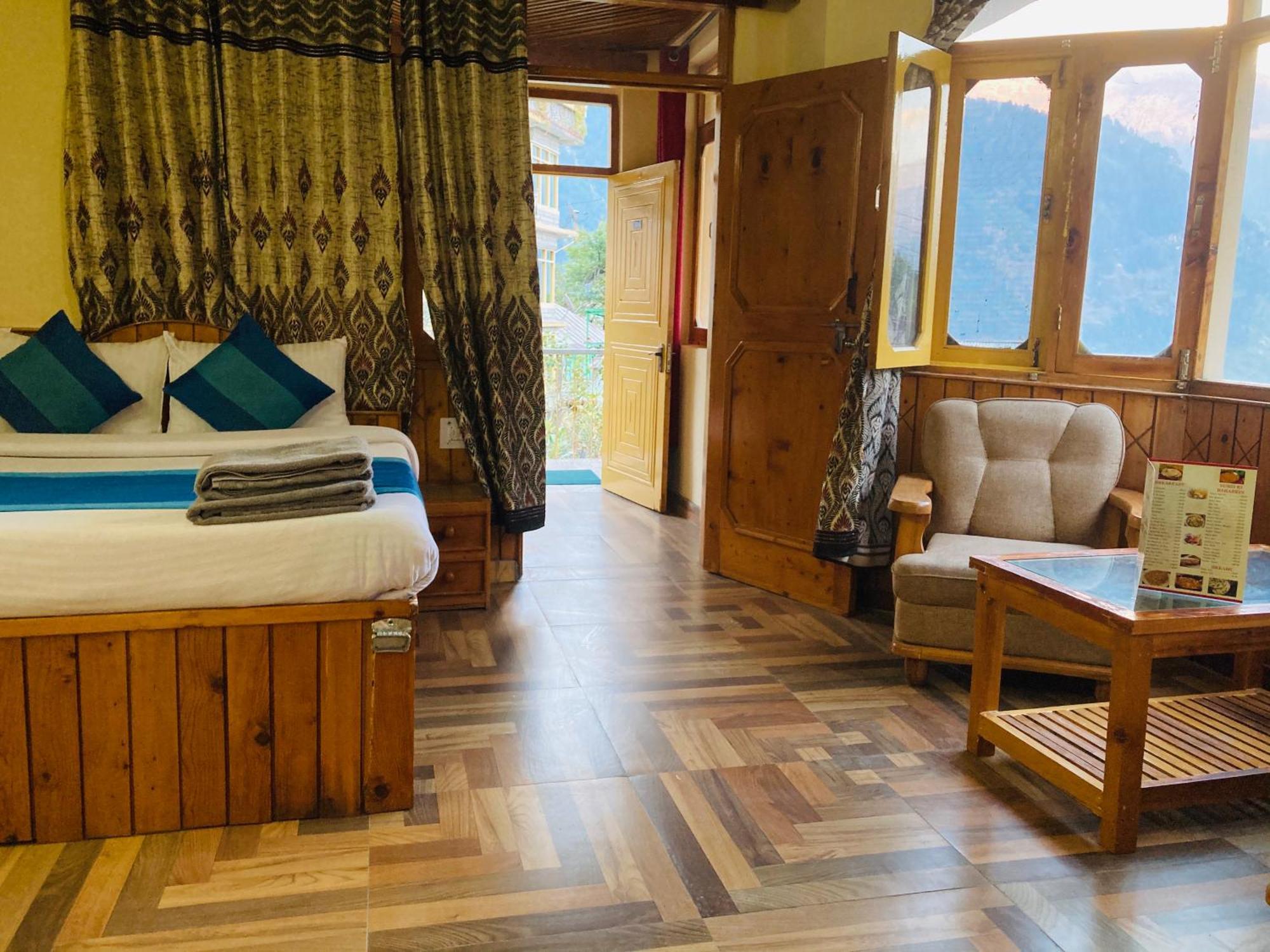 Woods Villa Cottage, Manali Buitenkant foto