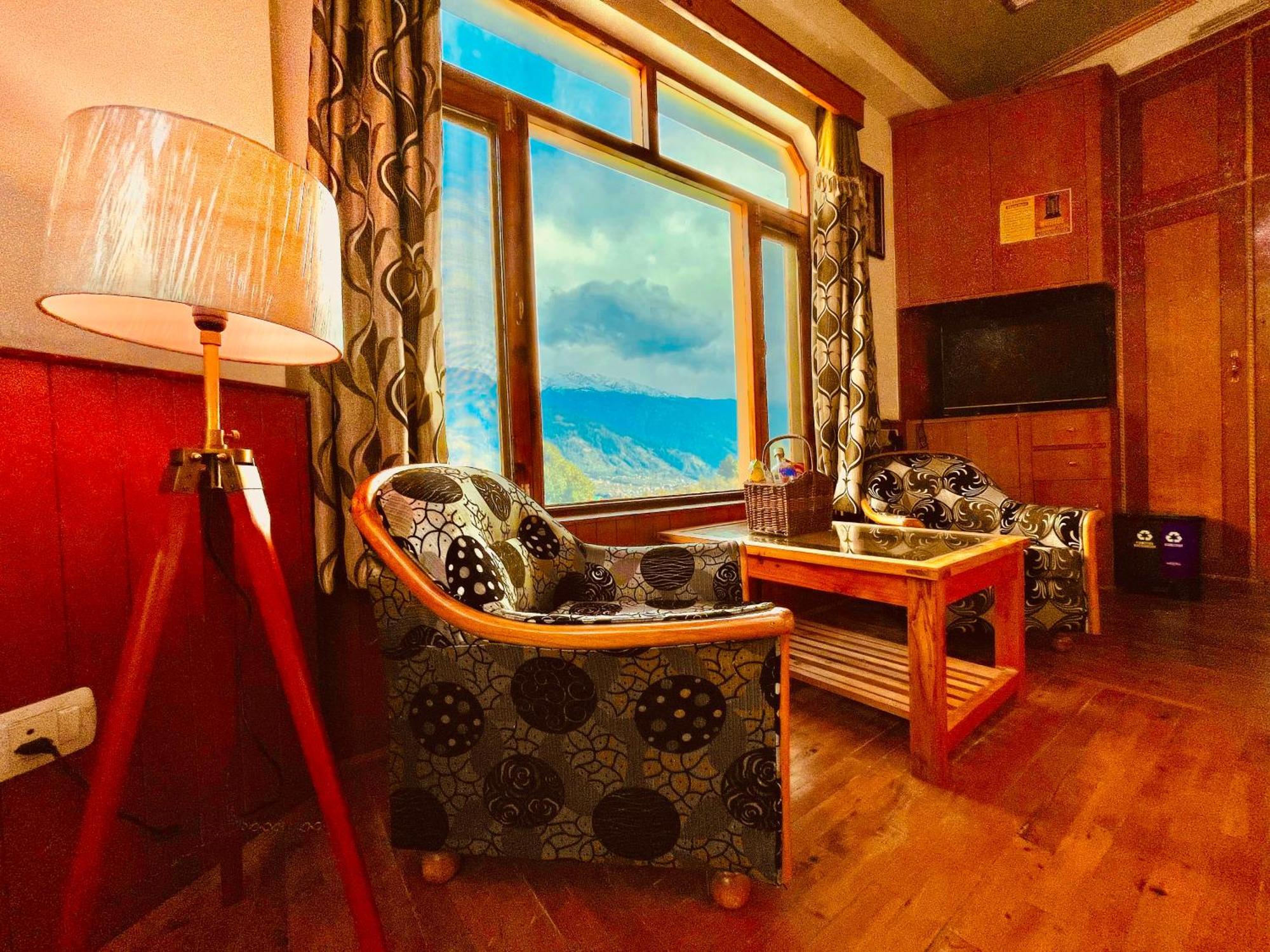 Woods Villa Cottage, Manali Buitenkant foto