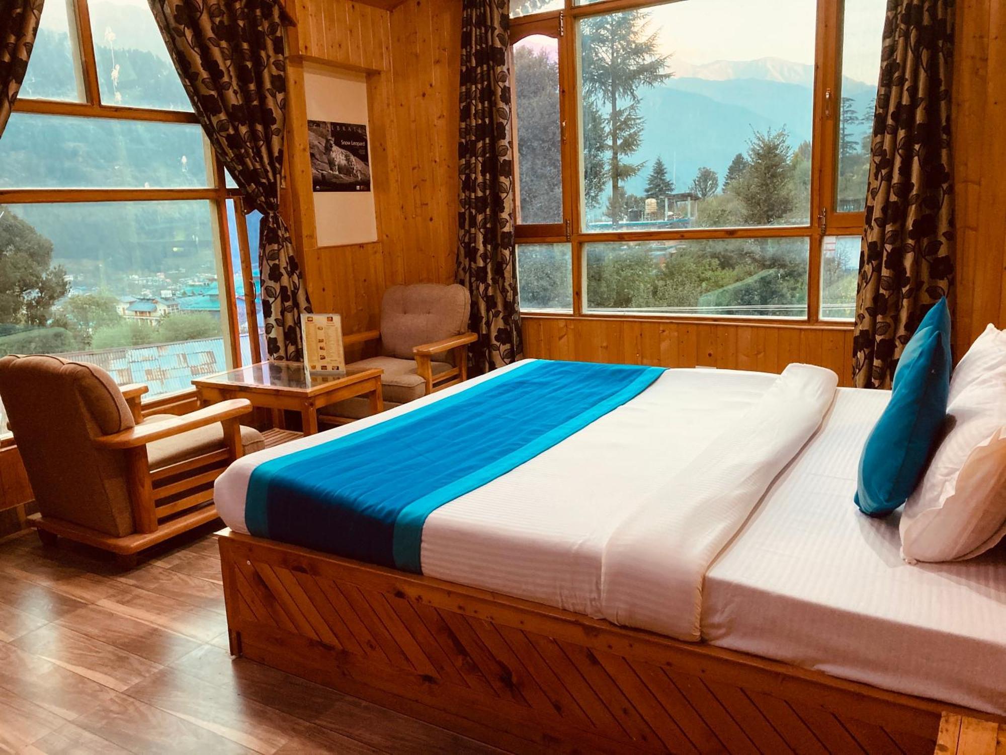 Woods Villa Cottage, Manali Buitenkant foto