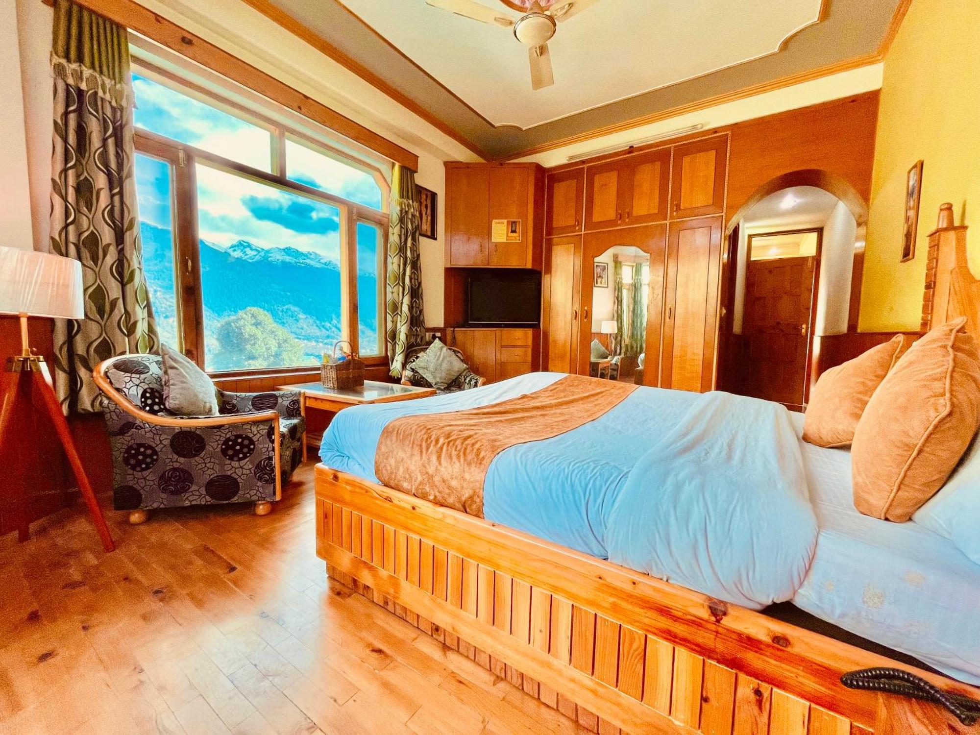 Woods Villa Cottage, Manali Buitenkant foto