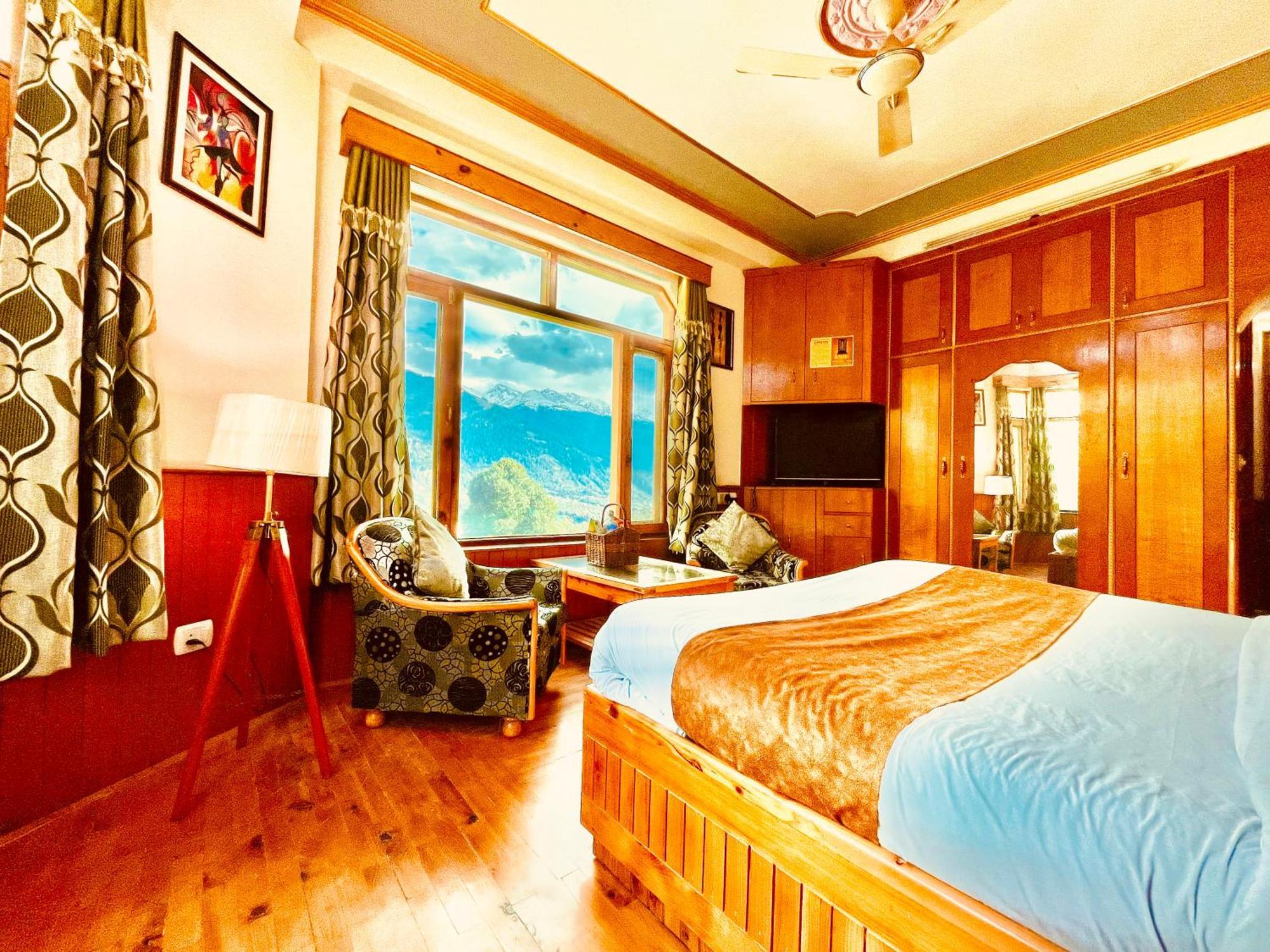 Woods Villa Cottage, Manali Buitenkant foto